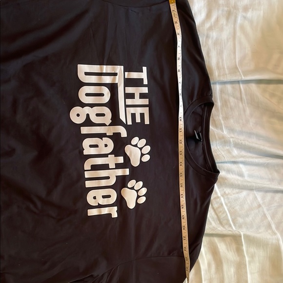 The Dogfather Men’s 2XL Black T-Shirt - Picture 4 of 6